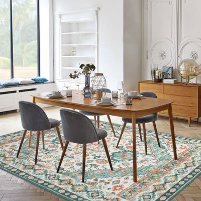 Rectangle Abstract Area Rug