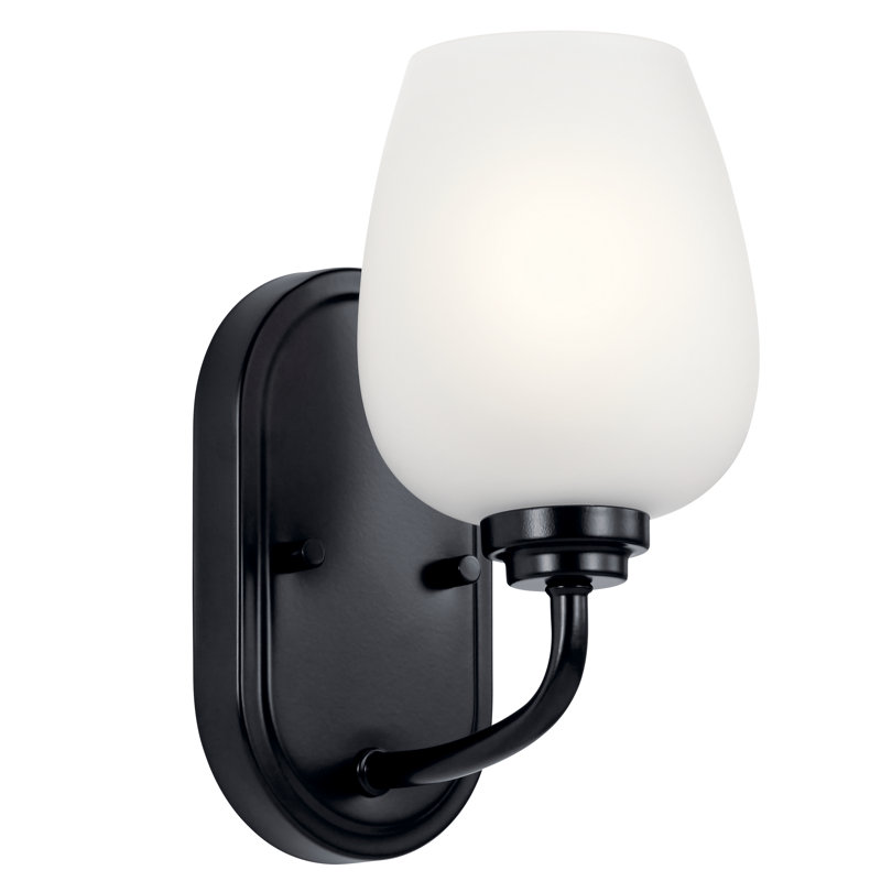 Ursa Armed Sconce, Black