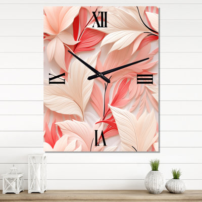 Jamisha - Tropical Modern Wall Clock
