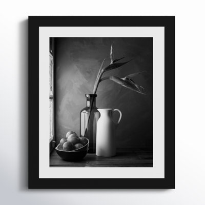 Plums and Jars Still Life Photo Print