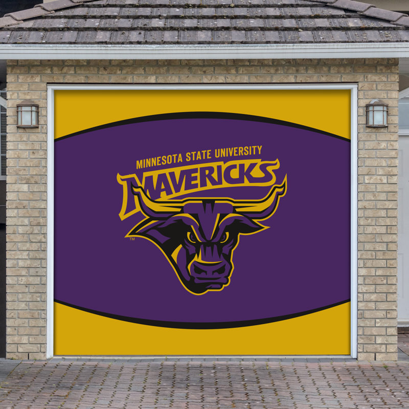NCAA Garage Door Mural