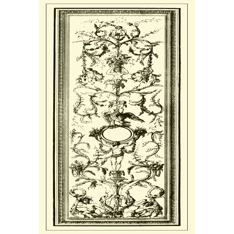 Ivory Screen III - Wrapped Canvas Print, 76cm H x 51cm W x 3.8cm D