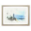 Gold Coast Skyline in the Clouds - Picture Frame Graphic Art Print-55733138-55733139