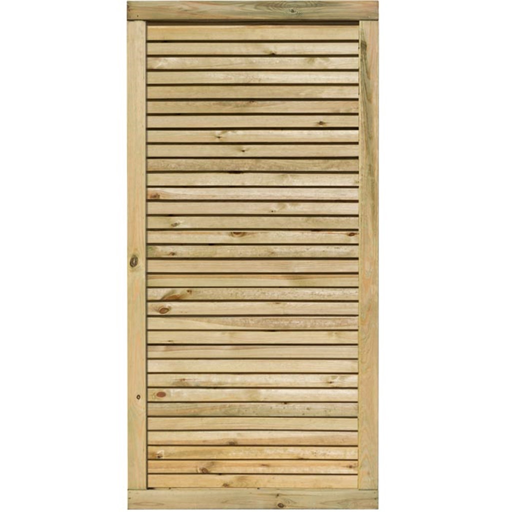 Brekyn 180cm H x 90cm W Solid Wood Gate