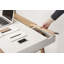 Miner Solid Wood Writing Desk
