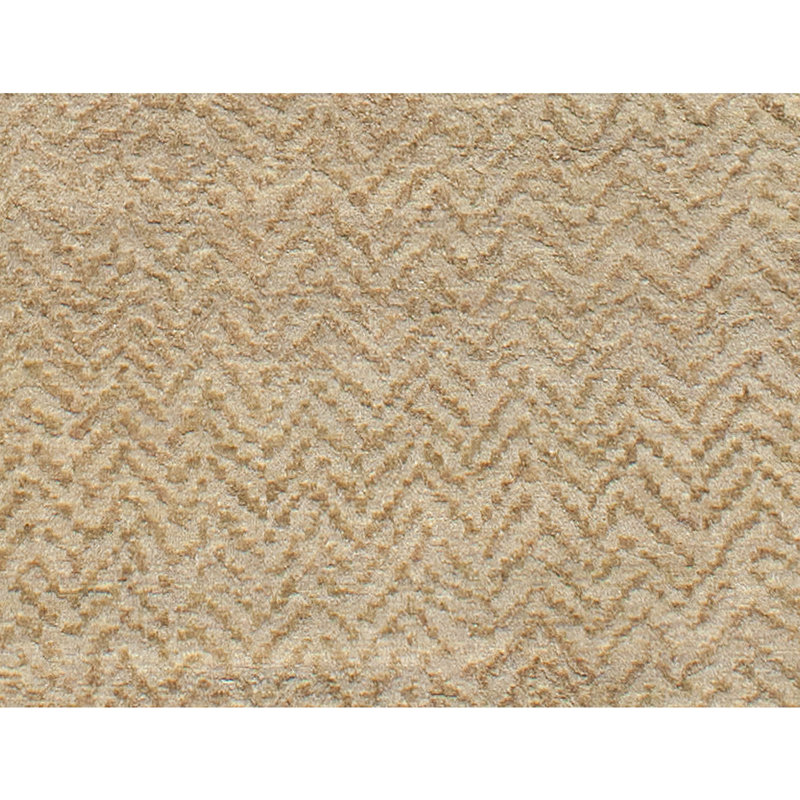 Hand Knotted Wool Area Rug in Beige, Rectangle 9' x 12'