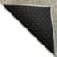 Tapis brun clair intérieur / extérieur lavable à la machine Claudian ACN1645-109535418