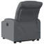 Fauteuil inclinable massant en simili-cuir-818616235