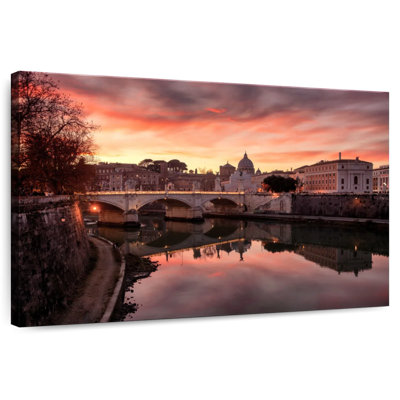 Sirci, Rome, coucher de soleil