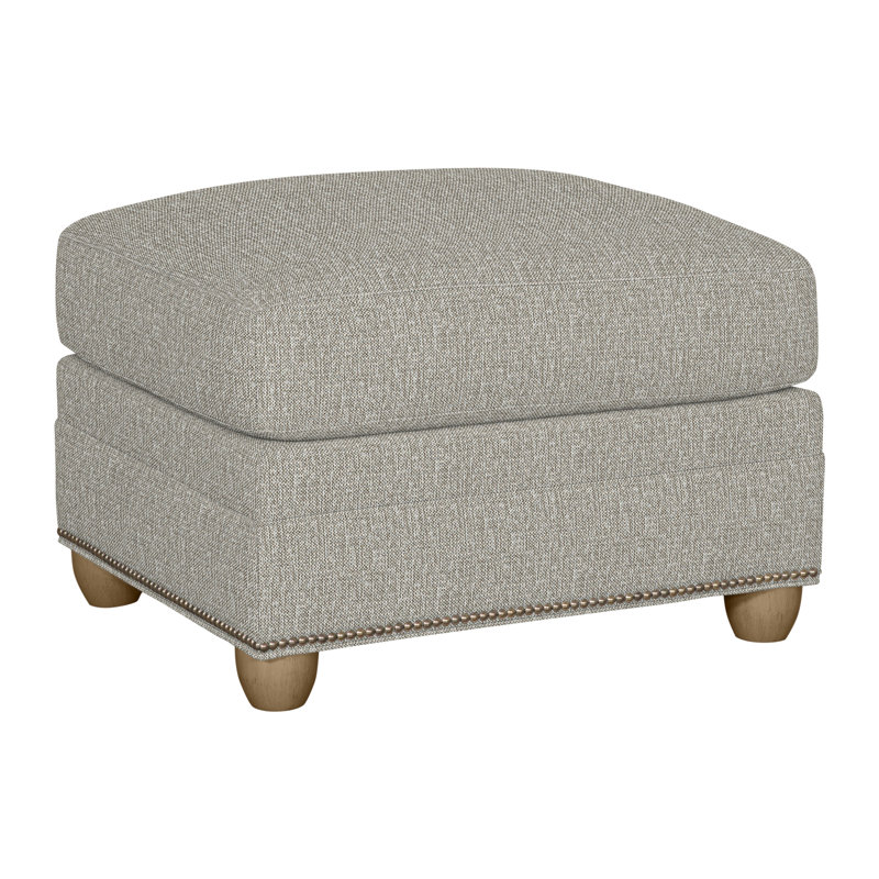 Fairgrove Upholstered Ottoman, Hampton, Tarbee Pebble, Yes