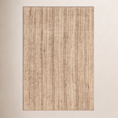 Natural Hand-Woven Jute Rug