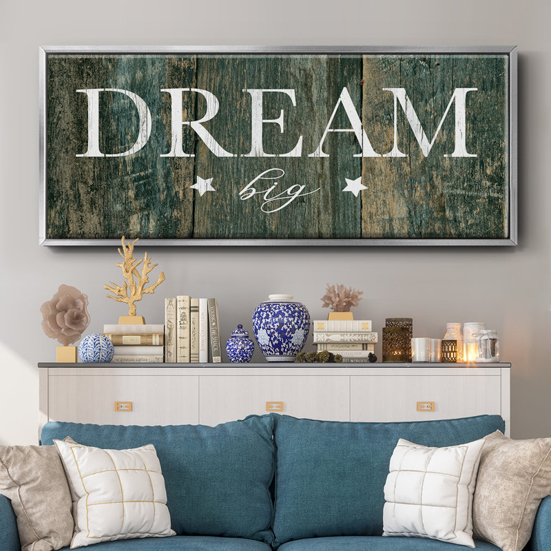 Dream Big- Framed Canvas