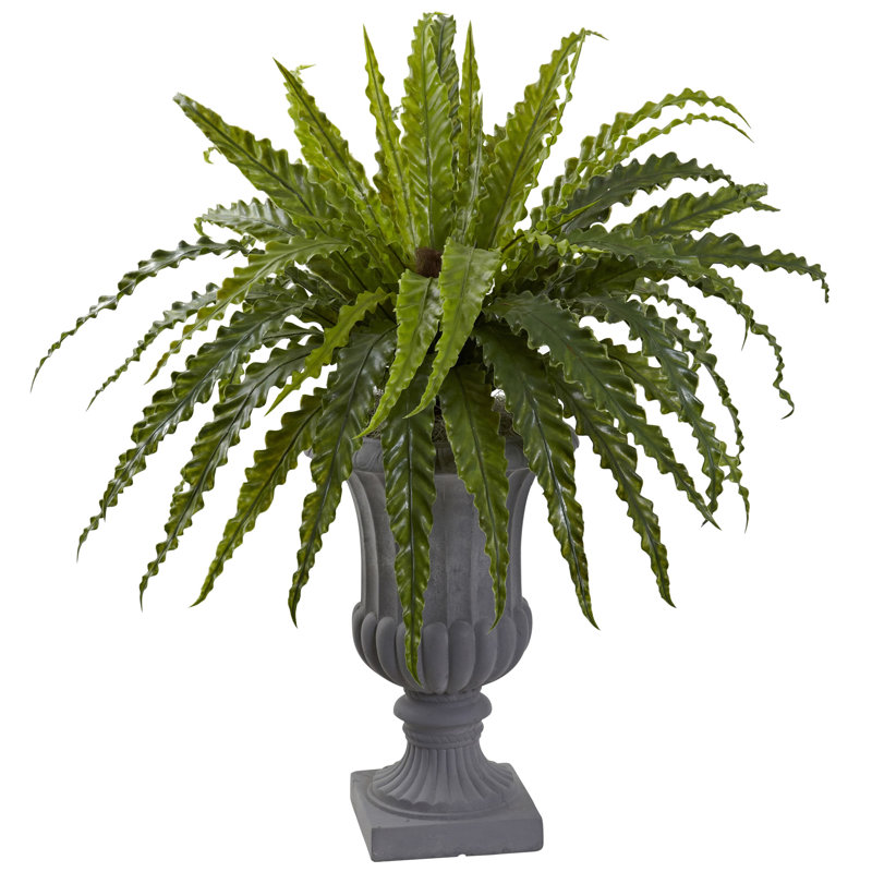 Usine de fleurs artificielle 13,5" en urn