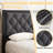 Upholstered Metal Bed Frame-218900451