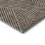 Tapis brun Prisco lavable à la machine de qualité supérieure-1410384526