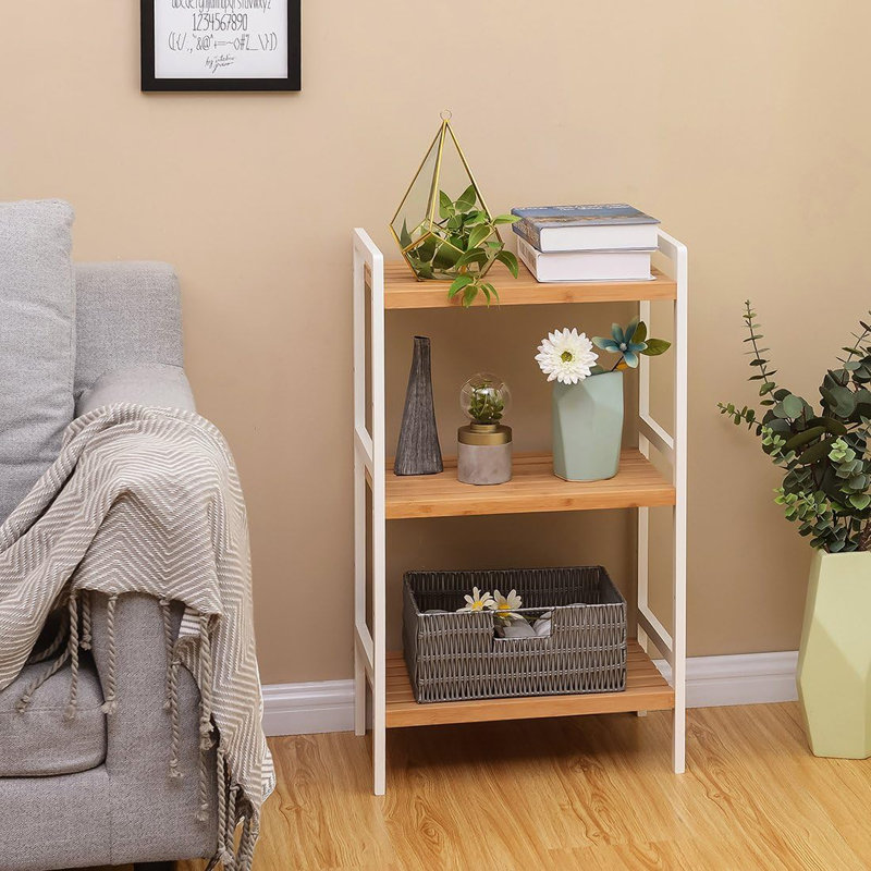 Bamboo Bathroom Shelves