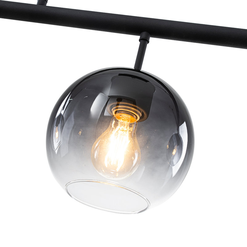 Luminaire suspendu linéaire à 3 lumières pour îlot de cuisine