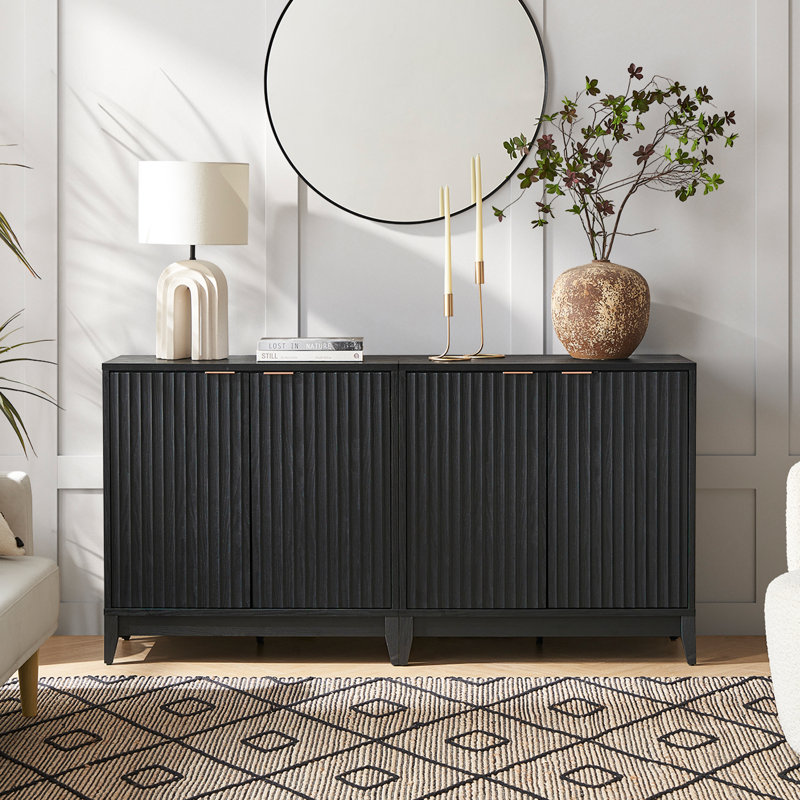 Armoire d'appoint Dorcus, Noir