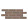ArtisanBrik 10.5" x 28" Textured Clay Brick Mesh-Mounted Mosaic Floor & Wall Tile