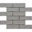 Carreau de mosaïque à joint en brique de porcelaine 2 po x 6 po-66982307