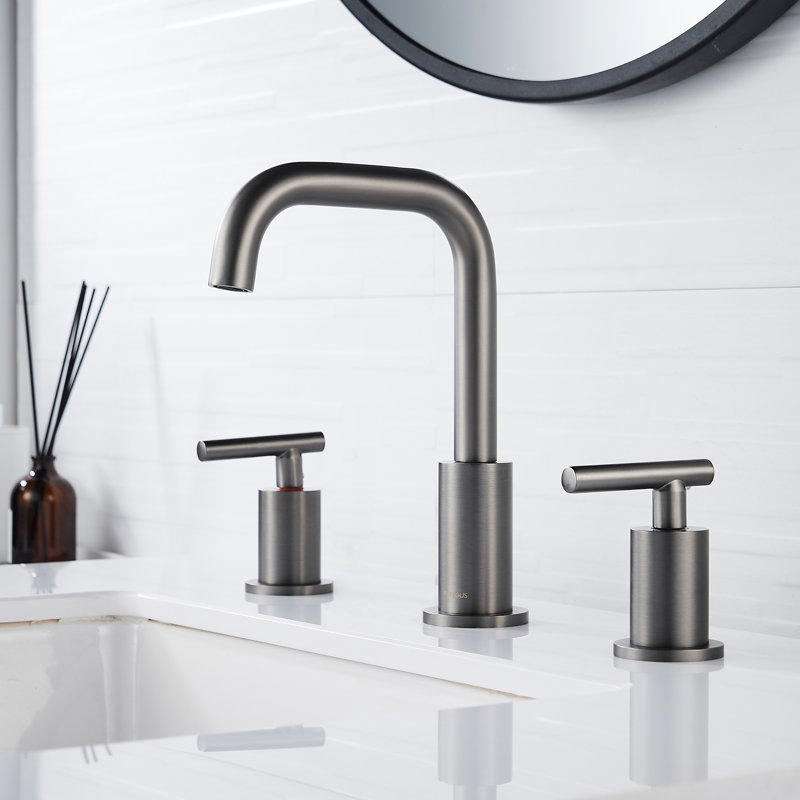 Timed Flow Tap with Waste, Grey