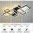 Cheyrl 4 -Light 35.4" Rectangle LED Flush Mount-2078284654
