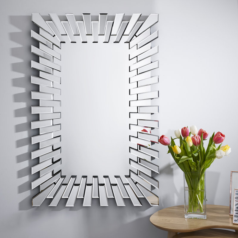 Pomfret Rectangular Wall Mirror, 39.4" H x 26.0" W