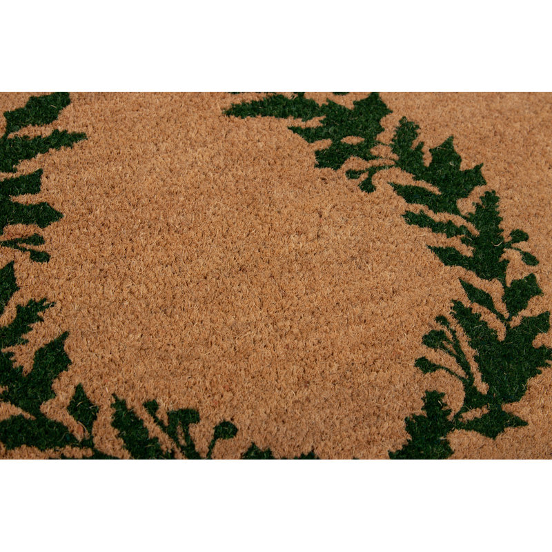 Park Non-Slip Christmas Outdoor Doormat, Green, 18'' W X 30'' L