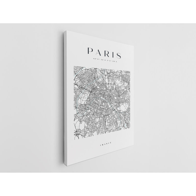 Impression sur toile Paris, Paris, 30" H x 20" W