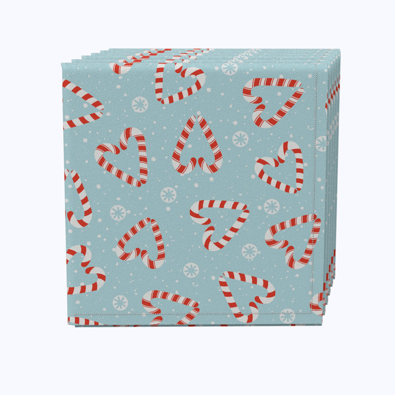Elve 100% Cotton Floral Square Napkin