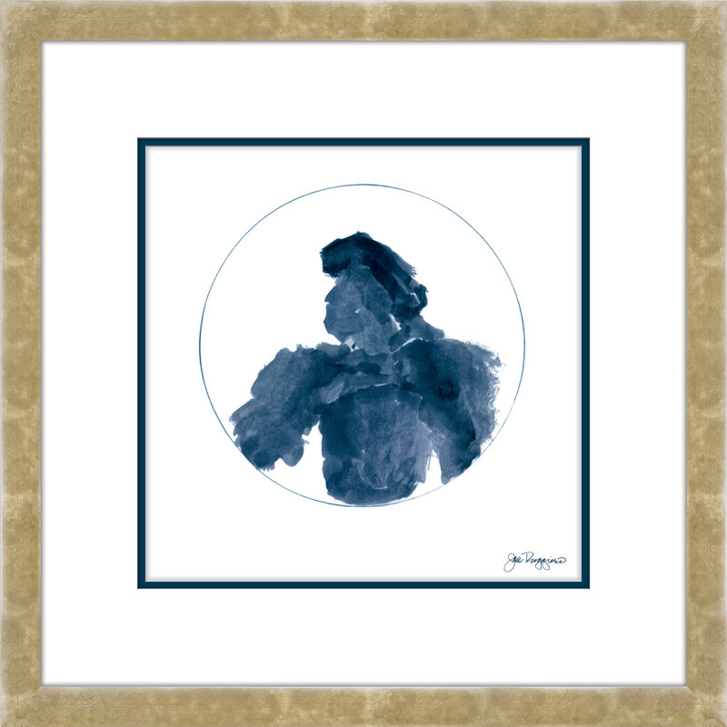 Venetian Portrait Round 2 - Cadre photo, reproduction d'art sur papier