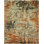 Selayah Wool Camouflage Area Rug in Orange