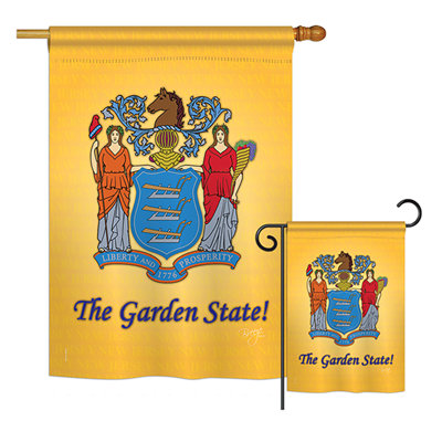 Double Sided Polyester Garden Flag
