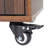 Kitchen Island with Trash Can Storage Cabinet, Kitchen Cart with Drop Leaf, Spice Rack, Towel Rack and Drawer, Rolling Kitchen Island on Wheels with Adjustable Shelf-1754060873