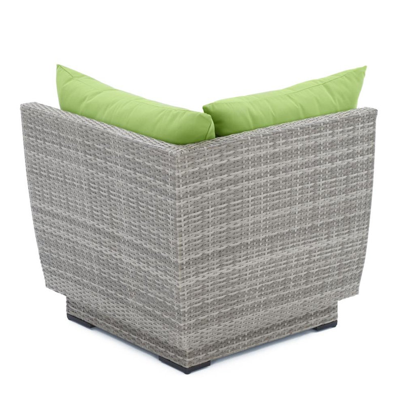Cannes 9 Piece Seating Group with Cushions, Canvas Ginkgo Sunbrella® Canvas