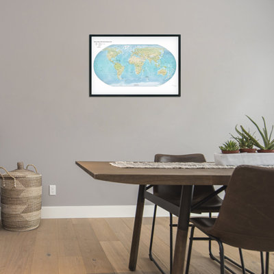" 2021 World Map Poster "