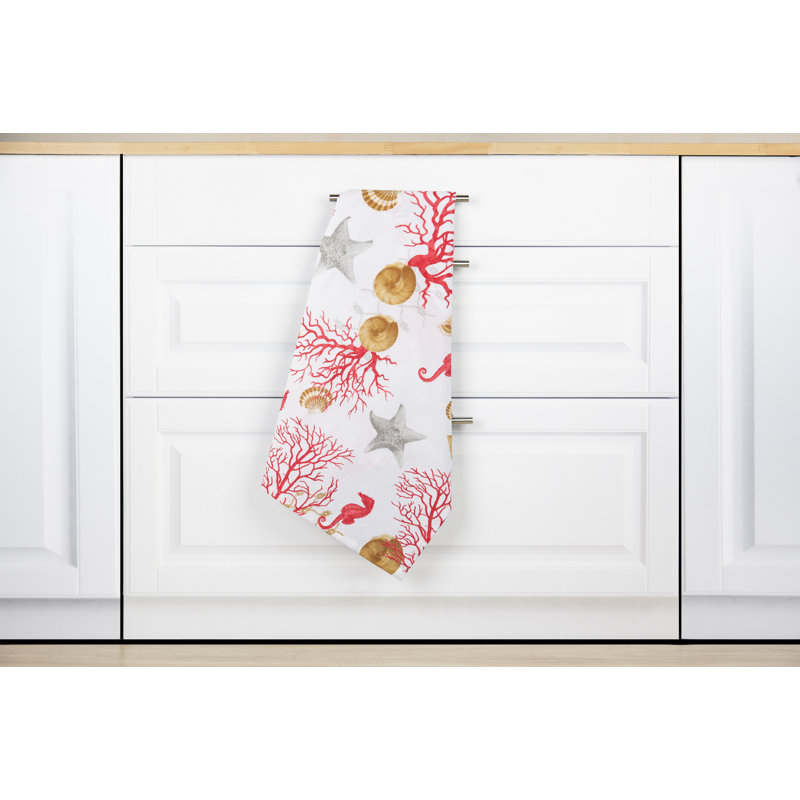 Excelsa dish towel Coral cotton 50x70 cm