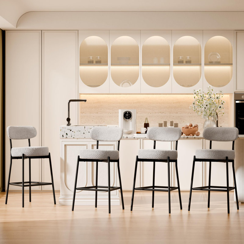 Arro Modern Bar Stools , Grey