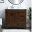Ensemble de meuble-lavabo simple 36 po Slayton-1961482745