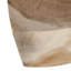 Table d'appoint sculptée en forme de cœur en bois sculpté pour le salon - Table de bout naturelle étroite pour la maison ou le bureau - 18 po, brun clair et brun