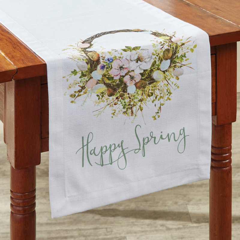 Riva Runner No Pattern Printed Table Runner