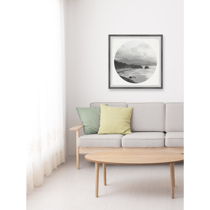 «High Rock Cliff», reproduction encadrée, H 12 po x l 12 po x P 1,5 po