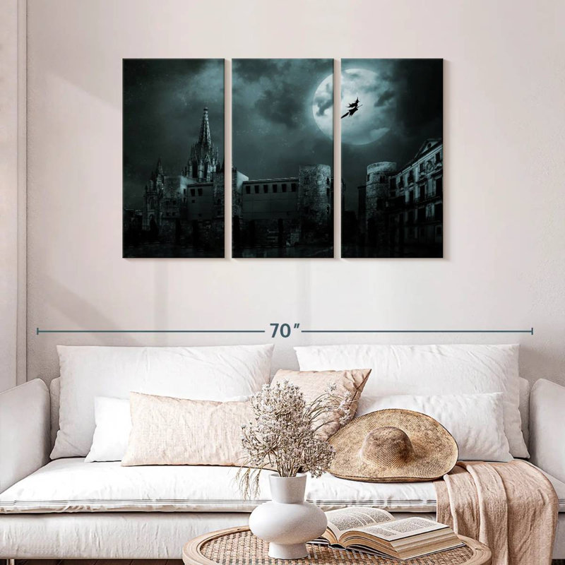 Kelan Witch's Castle, 28" H x 45" W