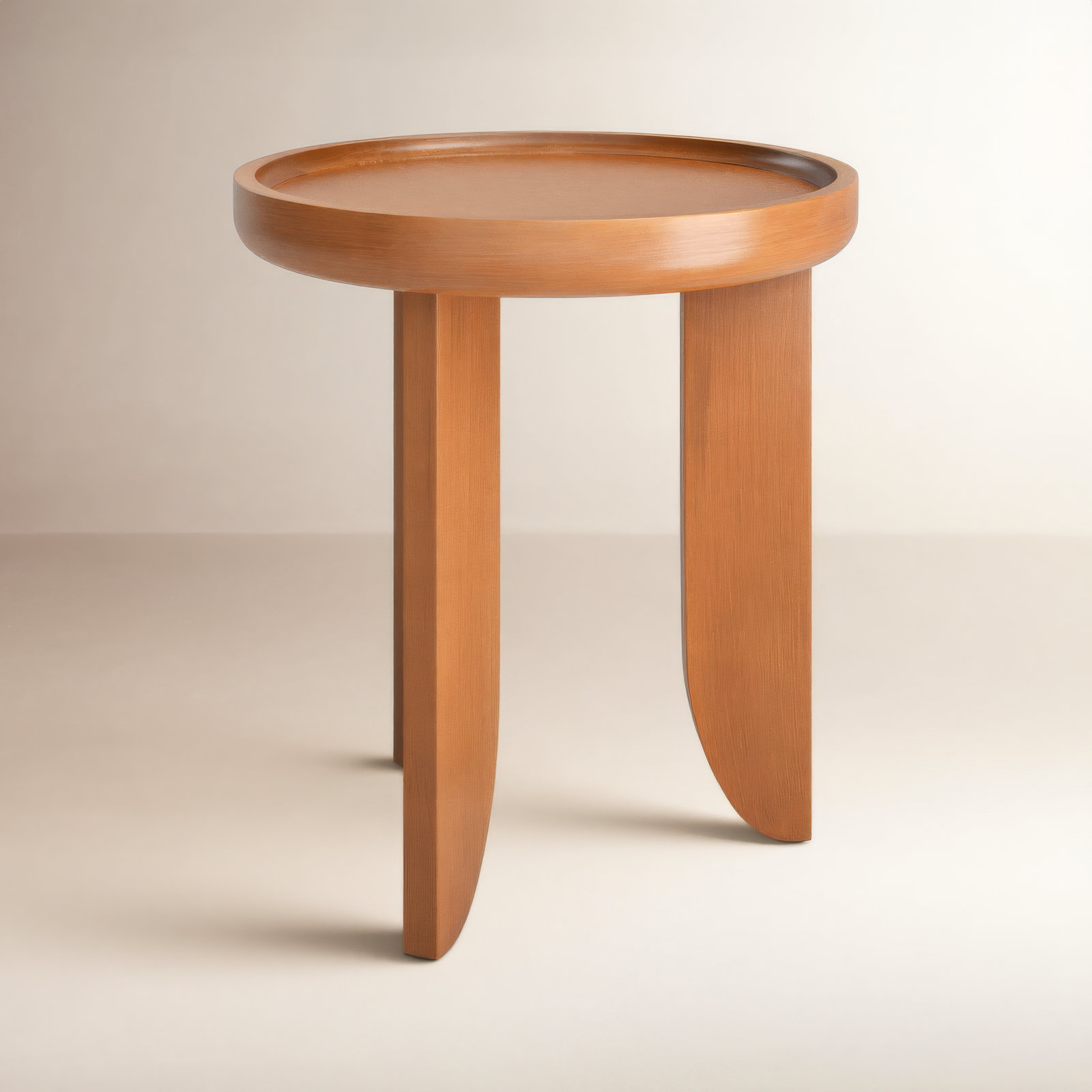 Verena End Table, Natural Brown