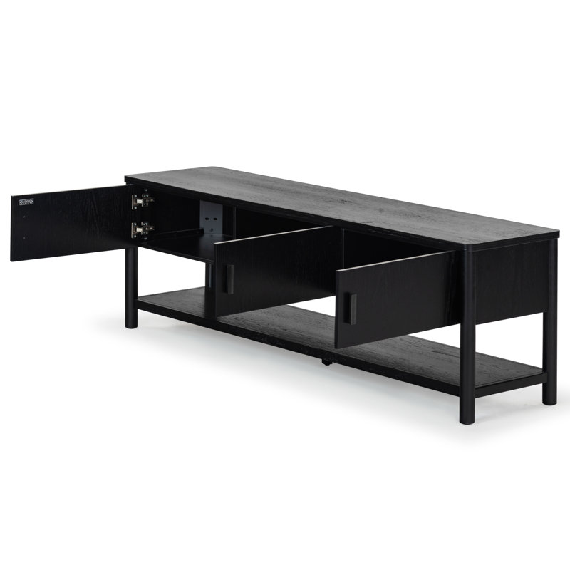 Jaylessa TV Stand, Black
