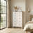 Shaker Style, 5 Drawer Tall Dresser-860401891