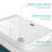 Vessel Rectangular Ceramic Sink
