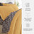 8-Piece Bedding Bundle - Solid Duvet Cover, Comforter Insert, and Patterned Sheet Set-99311847-99311848
