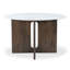 Stanley Dining Table White Marble