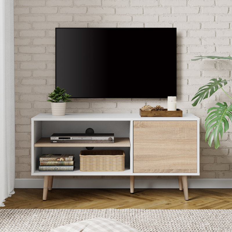 Meuble télé pour téléviseur de 60 po ou moins Gretchin, 41.7"H x 15.5"L x 23.8"W